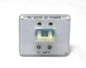 115V / 30 Amp Transom Breaker with Bezel for Silverton Yachts - Imagen 1 de 2
