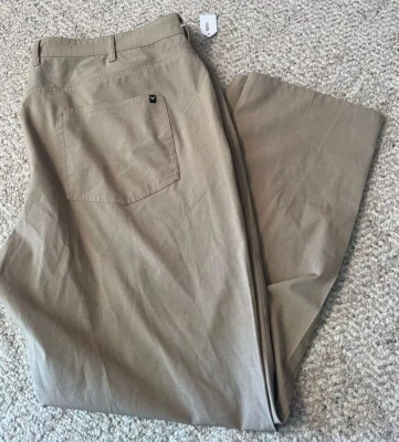 Pantalones de golf Callaway pantalones 40 X 30 color tostado claro mezcla de poliéster 8501 Foto 1 de 4