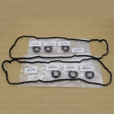 JUNTA DE CUBIERTA DE VÁLVULA ORIGINAL OEM 6CYL CON JUEGO DE JUNTAS DE TUBO DE BUJÍA para TOYOTA/LEXUS Foto 1 de 3