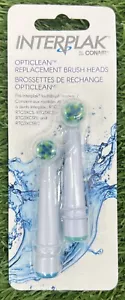 Electric Toothbrush Replacement Heads Interplak By Conair Opticlean 2 Each - Picture 1 of 2
