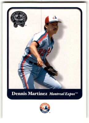 2001 Fleer Greats of the Game Dennis Martinez #29 Montreal Expos - Image 1 of 2