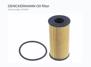 Oil filter for  MERCEDES FIAT NISSAN RENAULT DACIA  DENCKERMANN A211044 - Picture 1 of 2