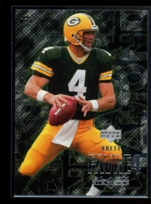 2000 Upper Deck Black Diamond #43 Brett Favre - Image 1 of 2