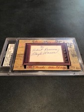 Lloyd Waner 8/15 2013 Historic Autographs The Decades 1940s