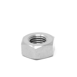 M6 x 1.0 Titanium Plain Hex Nut DIN934 10mm socket size gr5 Ti  gr5 PACKS - Picture 1 of 10