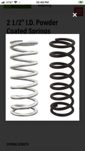 QA1 coil over springs 7,9,10,12, Or 14” Length - Bild 1 von 1