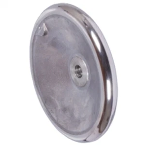 Scheiben-Handrad ähnlich DIN 950 aus Aluminium Durchmesser 200mm - Bild 1 von 2