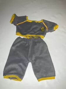 VINTAGE Fits CABBAGE PATCH ?  KIDS GREY SWEATS Duck PANT - Picture 1 of 1