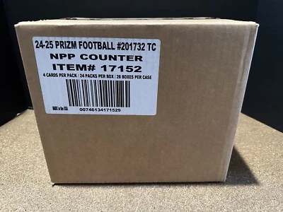 2024 PANINI PRIZM FÚTBOL AMERICANO SELLADO DE FÁBRICA CAJA 20 ESTUCHE MINORISTA NFL - ¡EN MANO! Foto 1 de 4