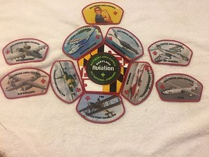 Mint 2017 National Jamboree 11 Piece JSP Set Baltimore Area Council Aviation
