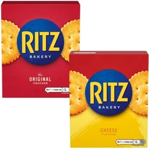 Ritz Crackers je 2 Geschmacksrichtungen Box 200g - Bild 1 von 6