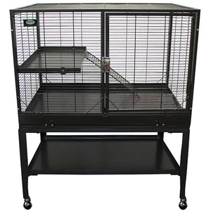 Herrenhauskäfig (2-stöckig) - für Chinchillas, Igel, Ratten, Frettchen, Degus - Bild 1 von 7