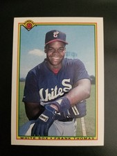 1990 Bowman Frank Thomas RC Rookie Card #320 Chicago White Sox 
