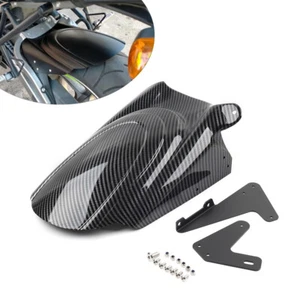 Rear Hugger Fender Mudguard Gloss Black Fit KAWASAKI VERSYS 650 KLE650 2015-2023 - Picture 1 of 10
