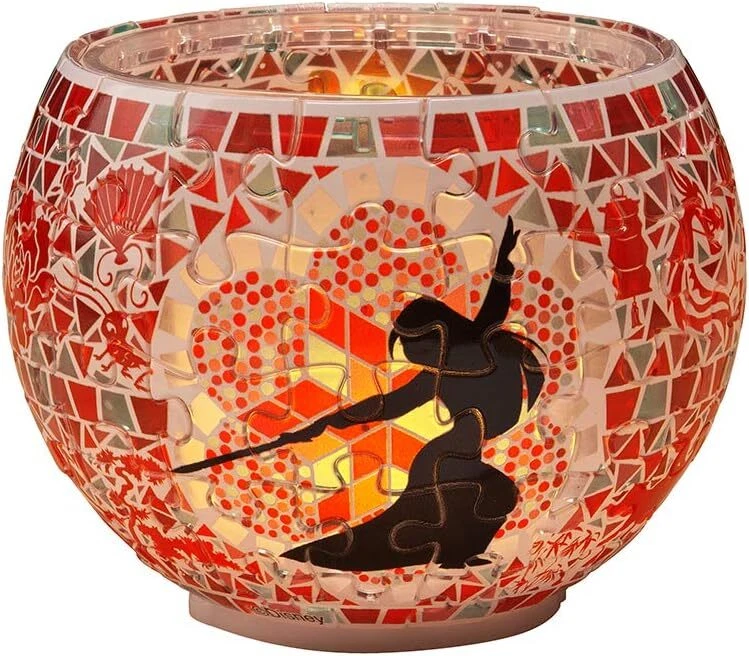 Rompecabezas de sierra caladora de 80 piezas mosaico de vidrio -Moulin- [rompecabezas de sombra de bulto] Foto 1 de 1