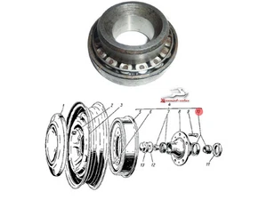 Radlager innen GAZ 21 Wolga, GAZ 24, GAZ 3102, 31029, RAF. Wheel bearing inner. - Picture 1 of 1