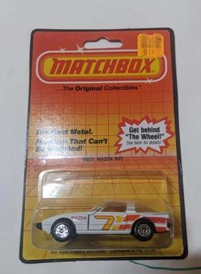 1983 MatchBox Diecastmetal Original Collectibles MB31 Mazda RX7 - Image 1 of 4