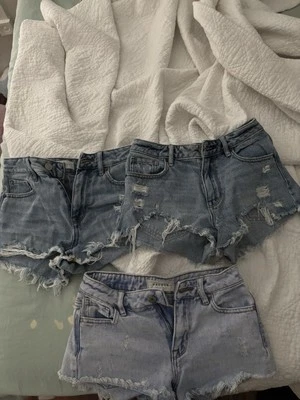 Pacsun Vaqueros Pantalones Cortos Paquete Talla 23 Foto 1 de 4