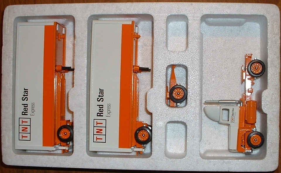 TNT Red Star Double '93 Winross Truck - Image 1 of 1