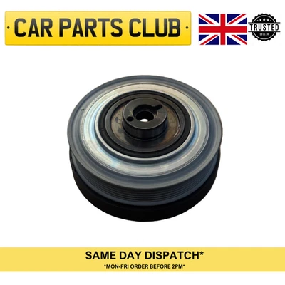 ORIGINAL VAUXHALL ASTRA K PETROL 1.6 LOWER CRANKSHAFT CRANK PULLEY 55491021 - Image 1 of 4
