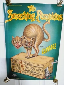 The Smashing Pumpkins with Garbage '96/'97 Poster = 2-köpfige Katze - Bild 1 von 10