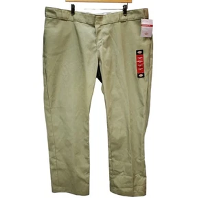 Dickies Work Pants Women 20R Original Fit Straight Leg Mid Rise Resists Wrinkles - Picture 1 of 18