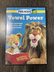 PBS Kids Between The Lions Vowel Power Rare OOP HTF DVD - Imagen 1 de 5