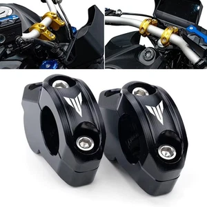 For YAMAHA MT-07 CNC Handlebar Riser Drag Bar Mount Handle Clamp Extend Adapter - Bild 1 von 27