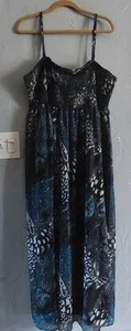 Lane Bryant Dress, 22/24,Maxi, Paisley, Polyester, Comfort, Excellent Condition - Picture 1 of 7