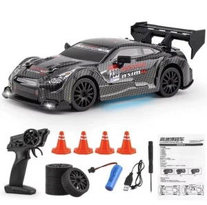 2.4GHz 1/24 RC Drift Car 4WD High Speed Racing Vehicles RTR Nissan Nismo GTR NEW - Picture 1 of 6