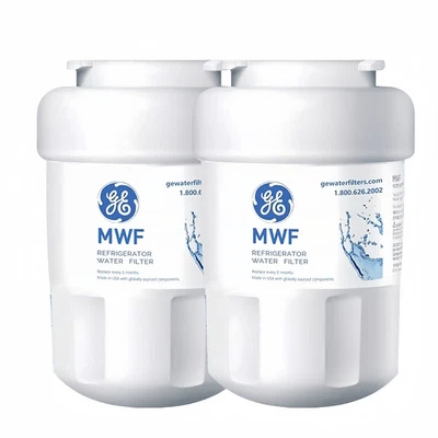 Fit GE MWF GWF 46-9991 MWFP Smartwater Fridge Refrigerator Water Filter 2-4 Pack - Image 1 of 4