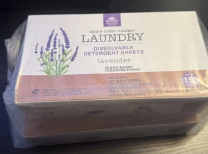 Sunny Valley Orchard 2 Boxes laundry sheets 100 Sheets Lavender - Picture 1 of 5