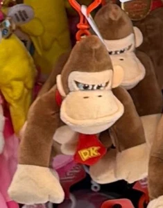 Universal Studios Epic Universe Super Nintendo World Diddy Kong Schlüsselanhänger Plüsch - Bild 1 von 1