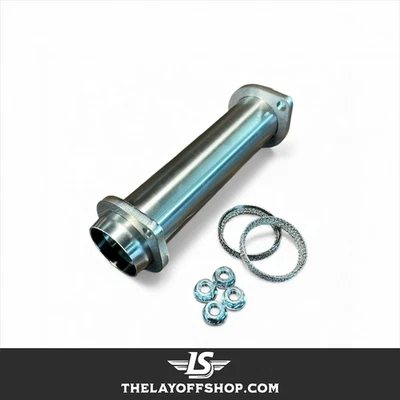 Tubo de cabeza de acero inoxidable para Harley Evo y Big Twin Engines Foto 1 de 4