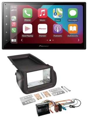 Pioneer USB MP3 DAB 2DIN Bluetooth Autoradio für Citroen Nemo Peugeot Bipper - Bild 1 von 4