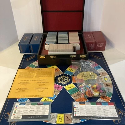 Trivial Pursuit Trunk For Trivia Game 1981 Baby Boomer Genus Edition Complete - Image 1 of 4