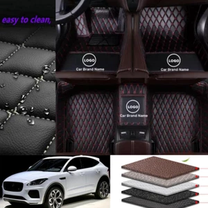 For Jaguar E-Pace F-Pace I-Pace Car Floor Mats Carpet Waterproof Luxury Liners - Picture 1 of 31