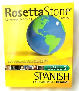 Spanish Language System - Latin America Espanol Level 2 From Rosetta Stone - Picture 1 of 8
