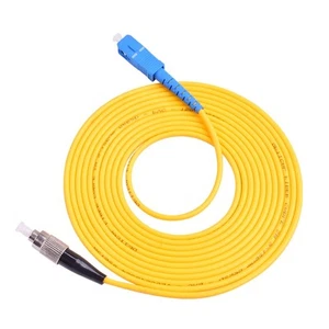 20M Singlemode Simplex Fiber Patch Cord(9/125)-SC to FC - Picture 1 of 1