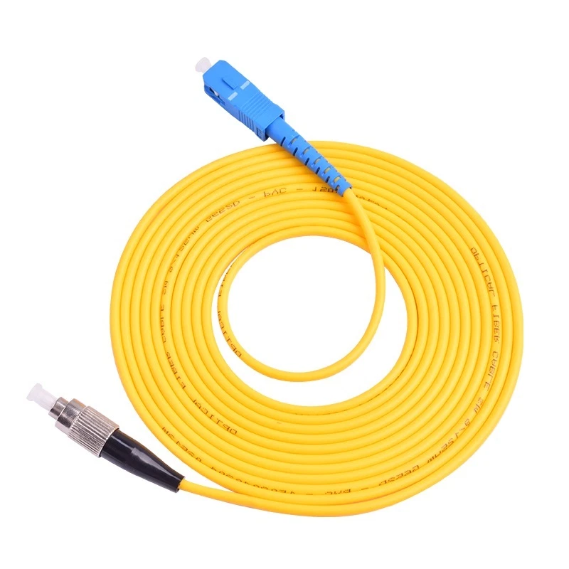 20M Singlemode Simplex Fiber Patch Cord(9/125)-SC to FC - Image 1 of 1