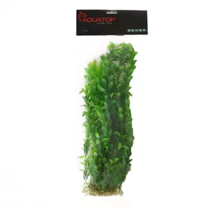 Aquatop Anacharis Plant Green 16" Tall with Weighted Base Aquarium Decor - Picture 1 of 1