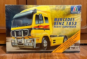 1:24 Mercedes Benz 1853 Heavy Eurotruck No. 739 Italeri Model Truck New & Sealed - Picture 1 of 6