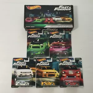 Hot Wheels Premium 5 Car Box Set - Fast & Furious "Original Fast" Hot Wheel - Picture 1 of 10