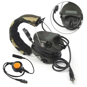 H60 Sound Pickup Noise Reduction Headset pour Hytera PD780/700/580/788/782/785 - Photo 1/17