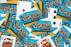 Personalized Playing Cards Using Photo from Real Sign - ANY NAME - Imagen 1 de 8