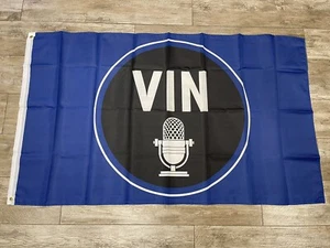 Vin Scully LA Los Angeles Dodgers 3x5 Flag World Series Same Day Shipping 2024 - Picture 1 of 3
