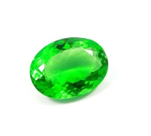 Lab Created Tsavorite 63Cts. Faceted Jewelry Loose Gemstone RM20086 - Foto 1 di 2