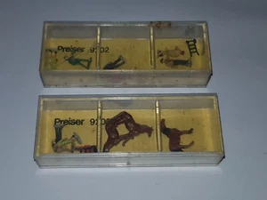 Spur N Preiser 9202 Pferde Figuren Set x 2 - Bild 1 von 11