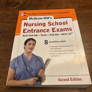McGraw-Hill's Nursing School Aufnahmeprüfungen, zweite Auflage: Strategien + 8... - Bild 1 von 2