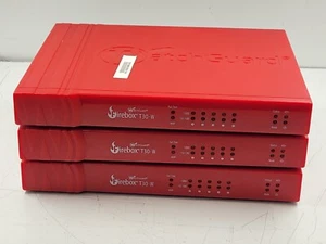 3 WatchGuard BS3AE5W Firebox T30W Network Security Firewall w/Power Adapter - Picture 1 of 5